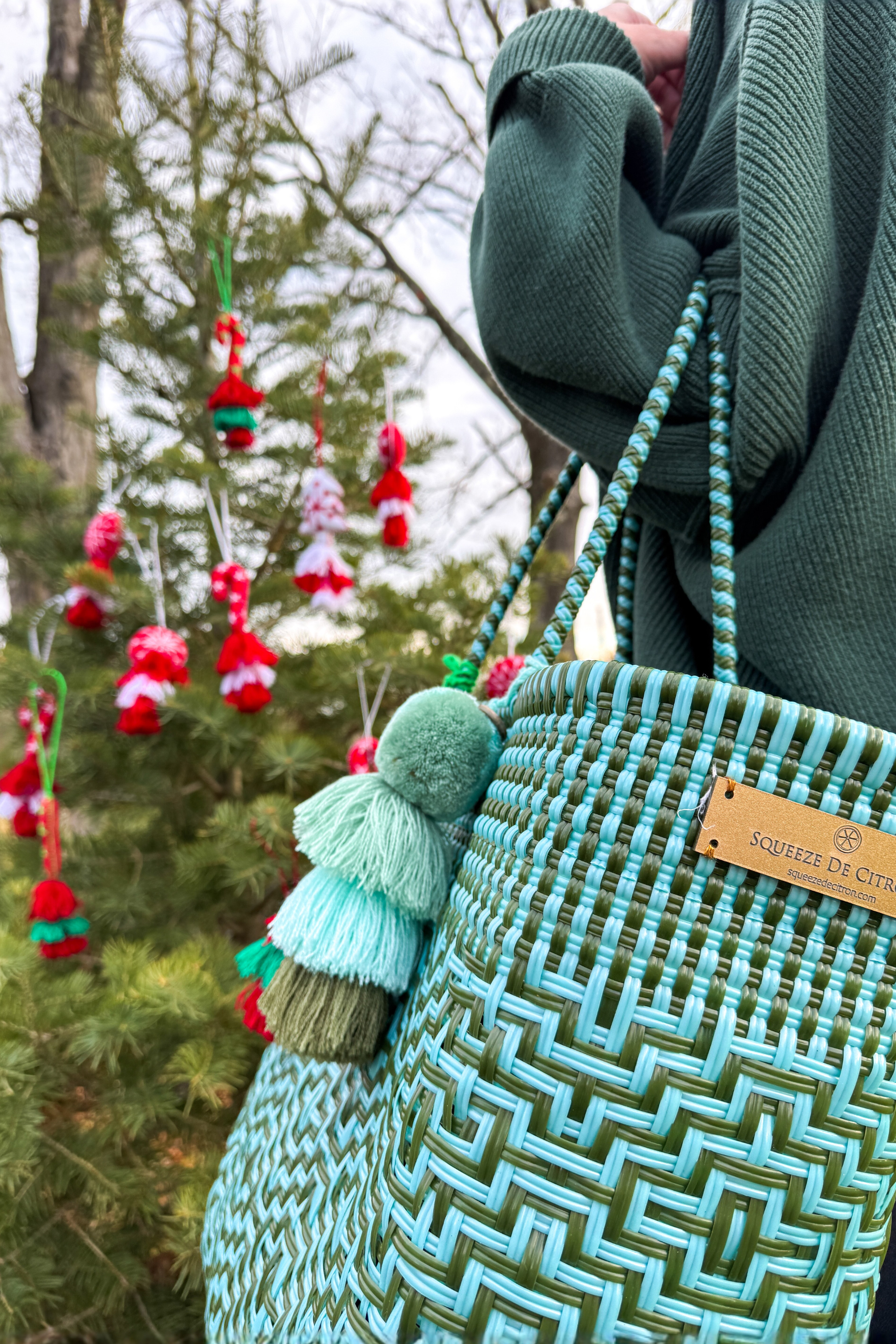 Sconset Sage Citron Tote