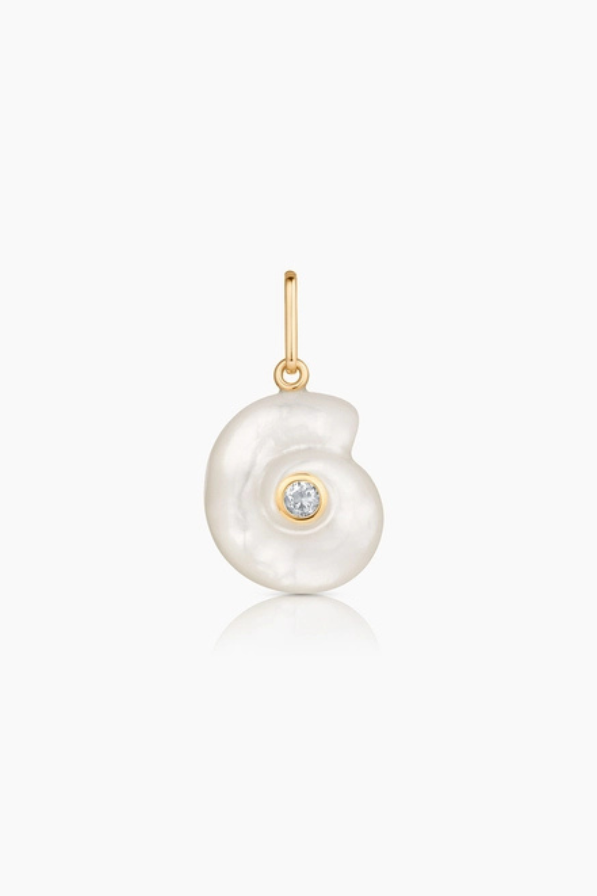 Nautilus Mother Pearl Charm