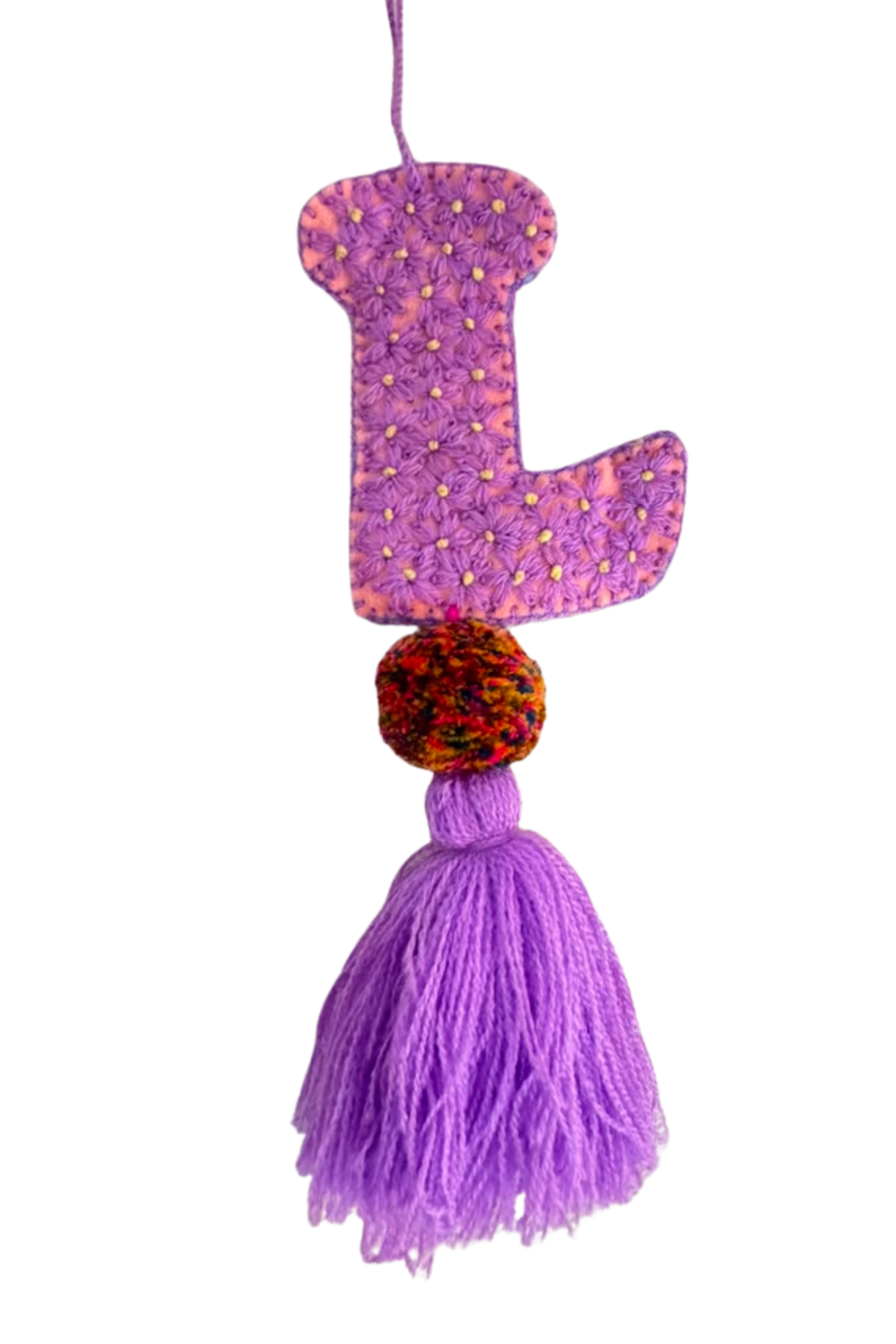 Citron Letter Pom - L