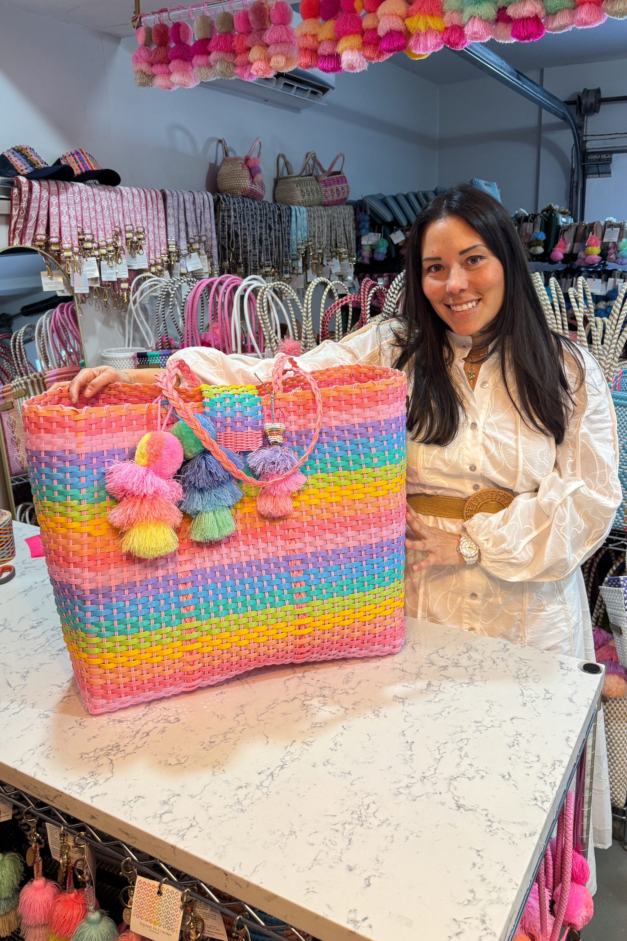 Sunshine Candy Citron Tote