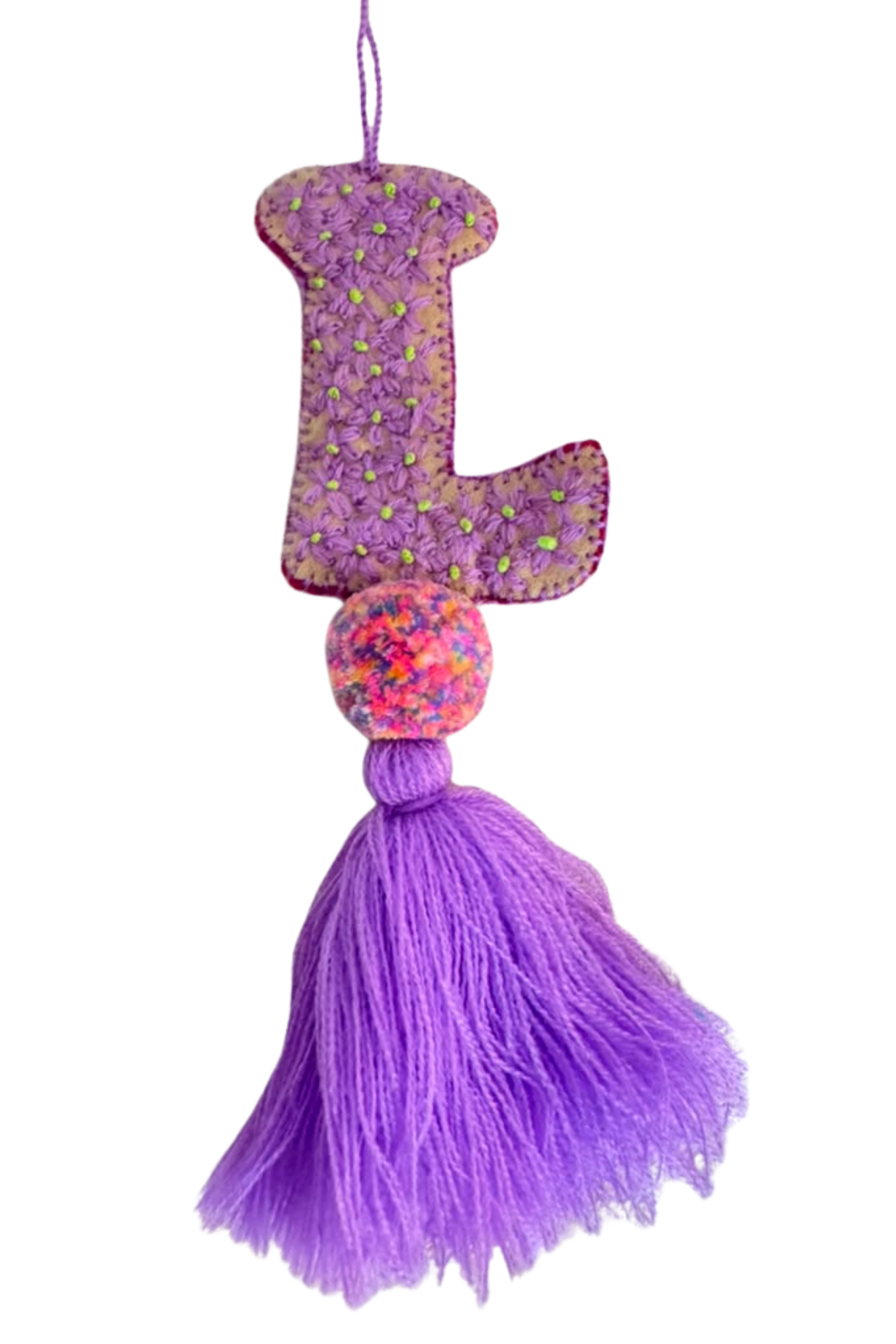 Citron Letter Pom - L