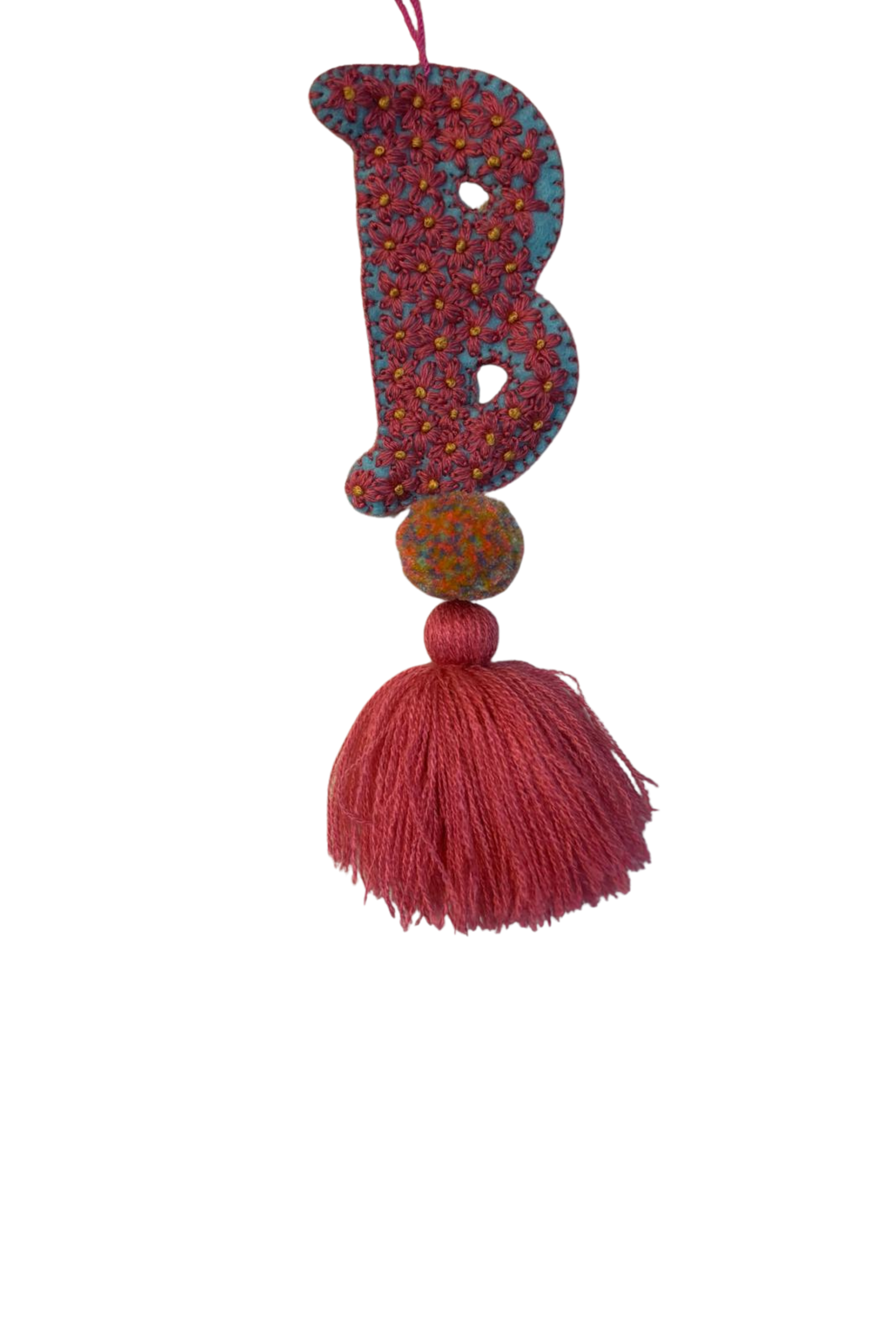 Citron Letter Pom - B