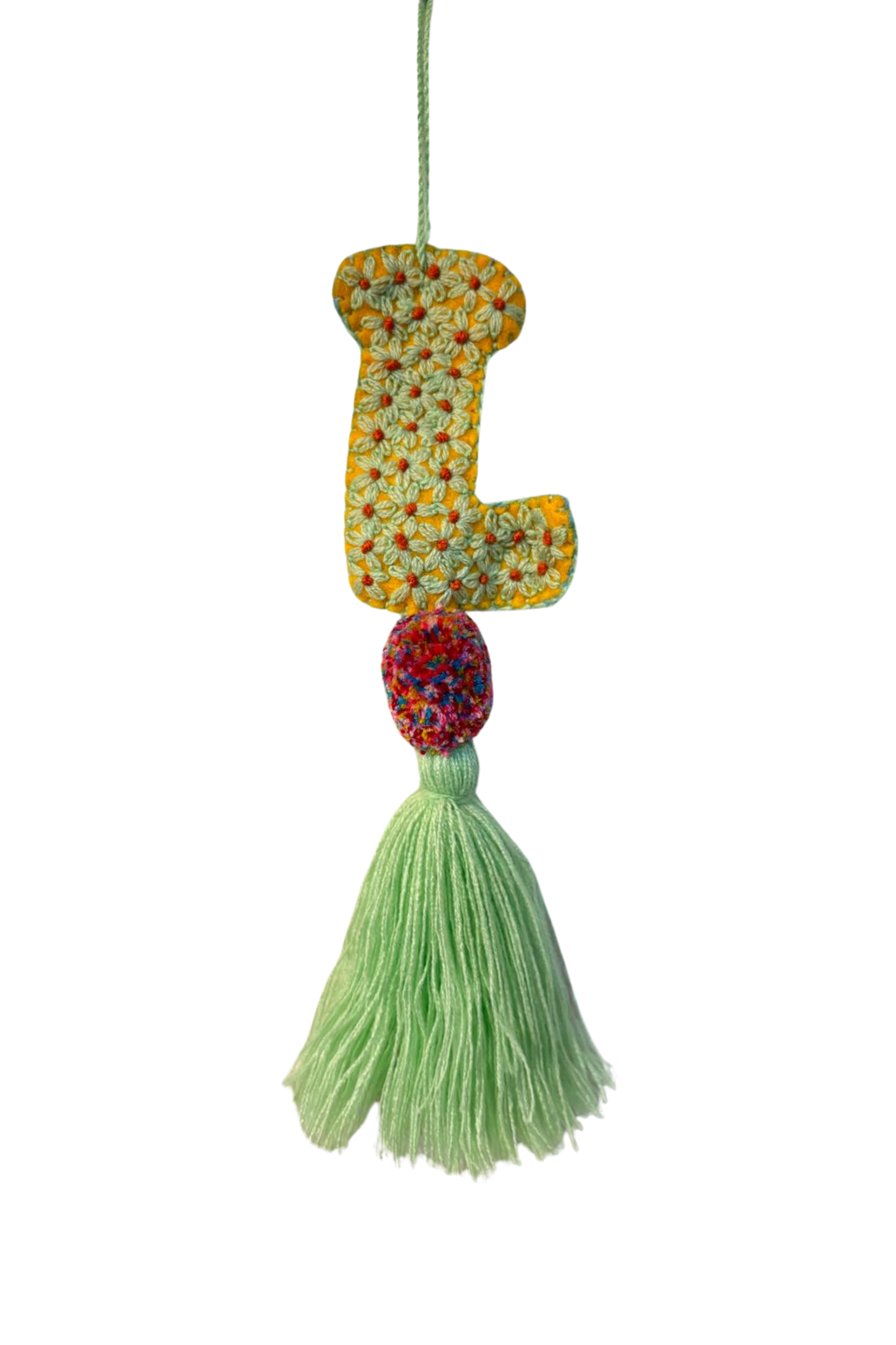 Citron Letter Pom - L