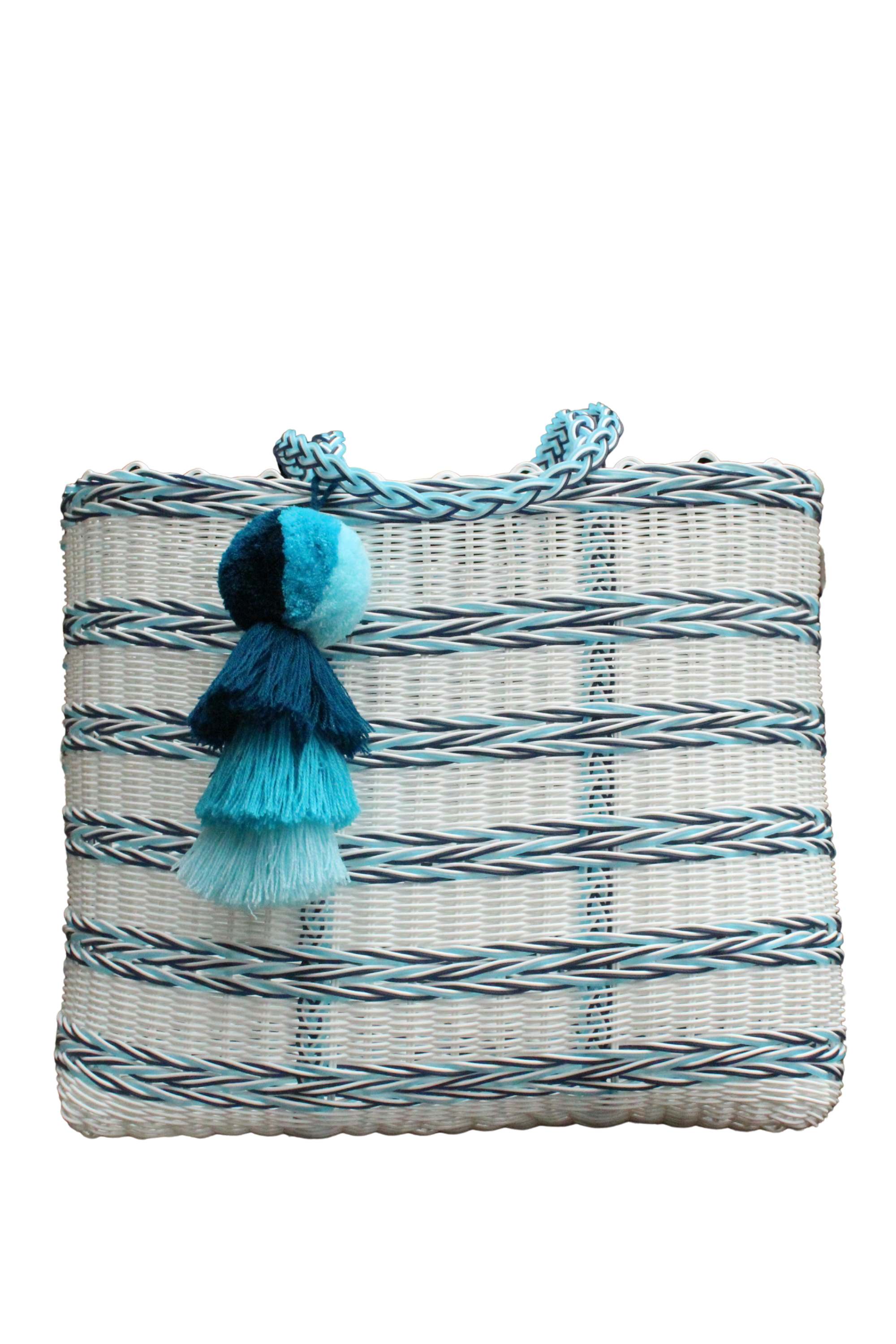 French Braid In Blues