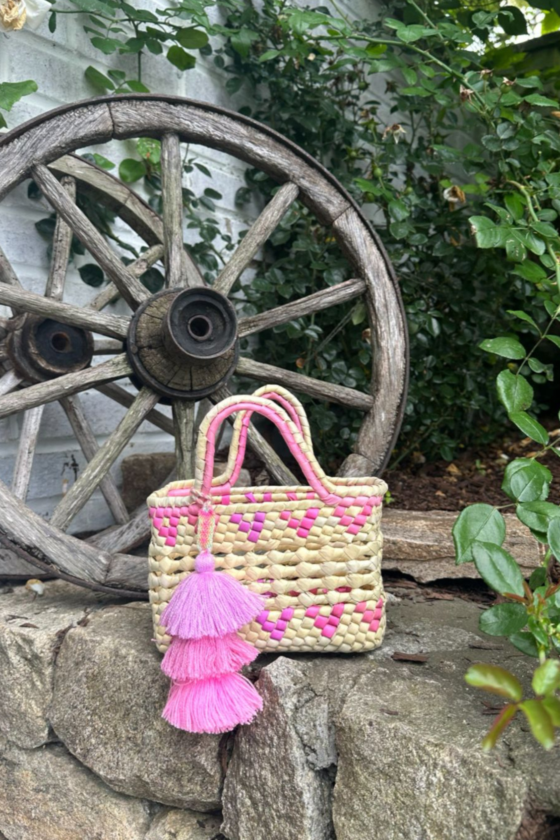 Palm Net Heart Yatzil Tote