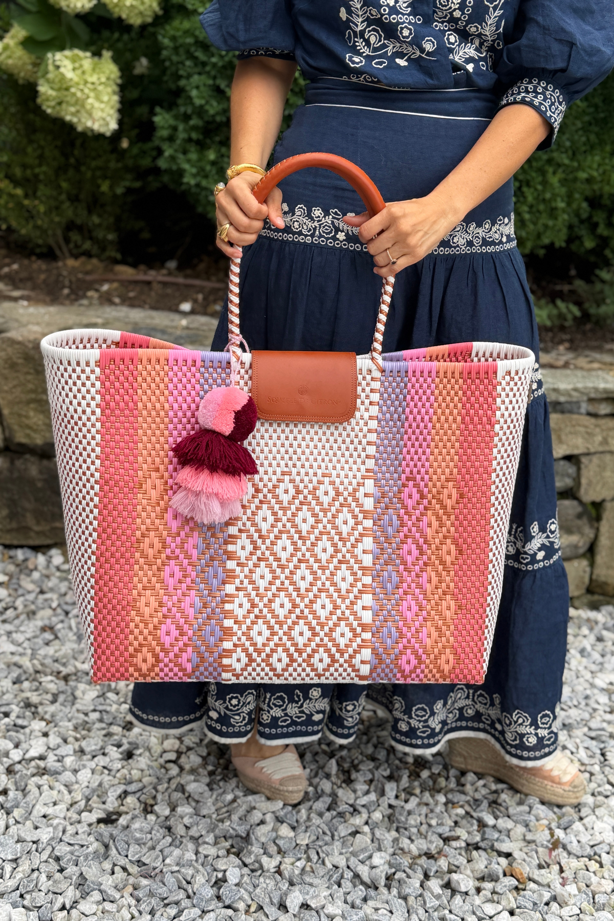 Sunset Rust Citron Tote