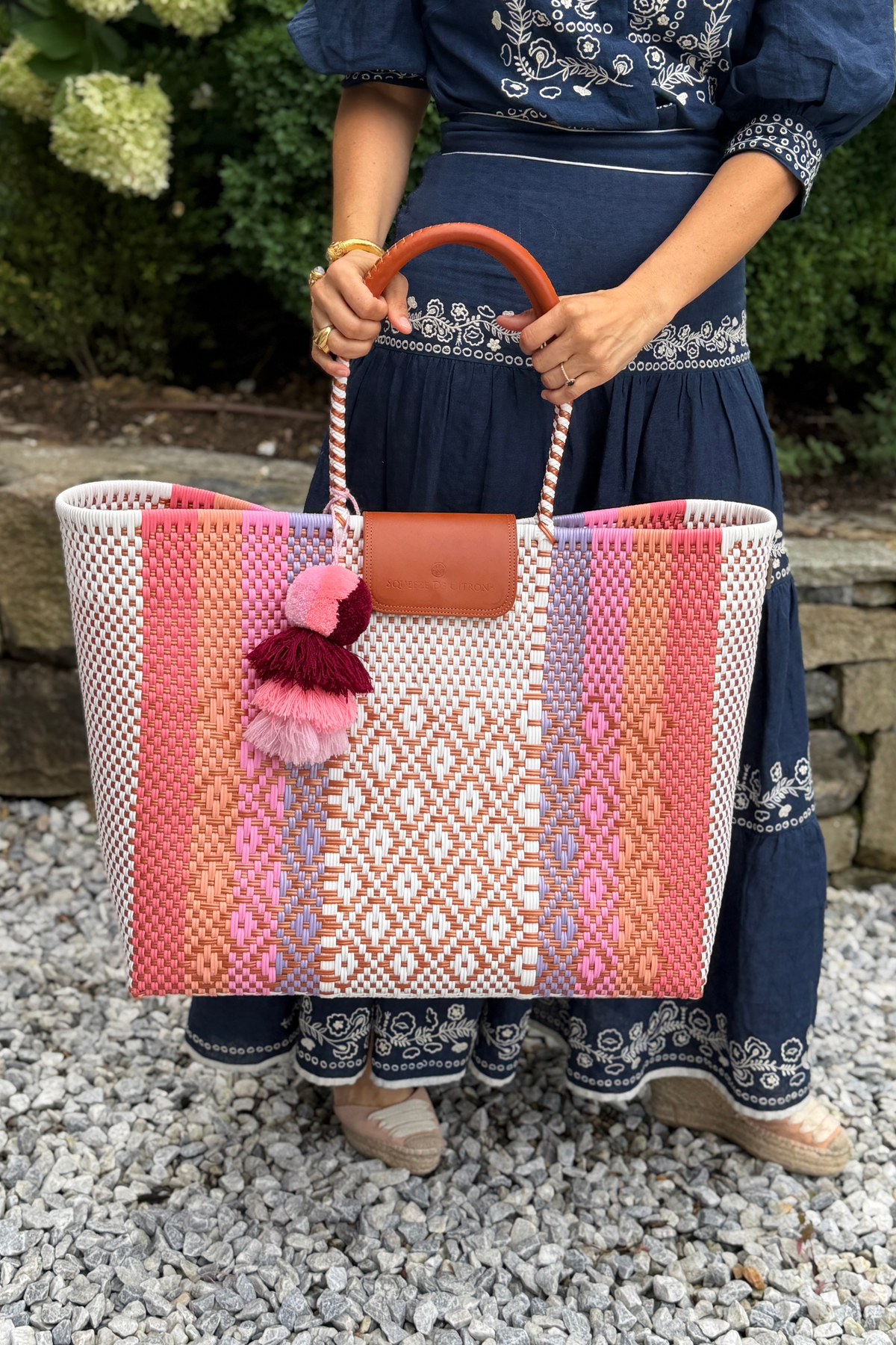 Sunset Rust Citron Tote