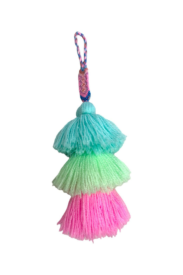 Mini Pom – Aqua Pink