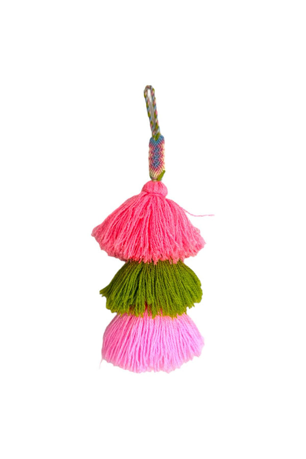 Mini Pom – Green Pink