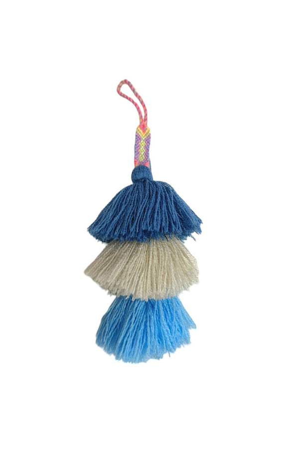 Mini Pom – Muted White Sky