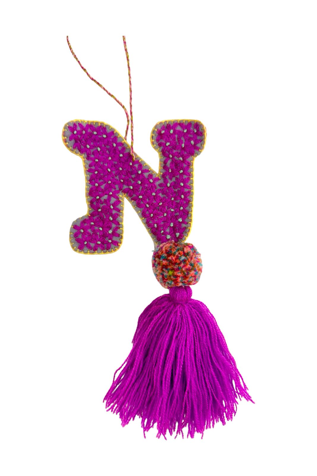 Citron Letter Pom - N