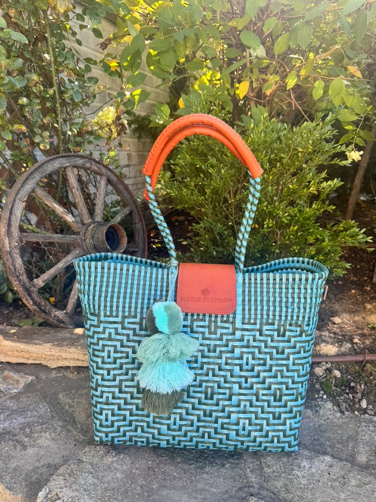 Sconset Sage Citron Tote