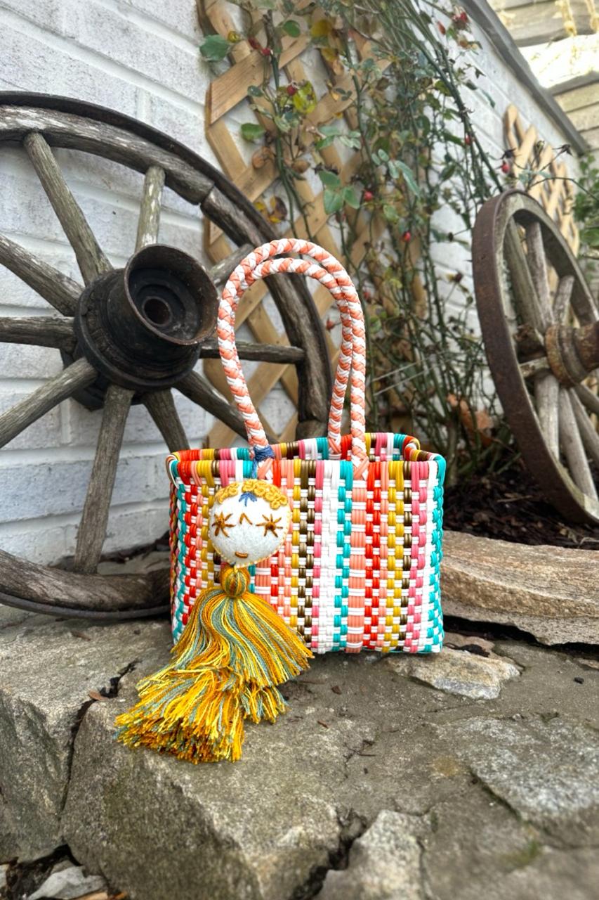 Mini - Golden Peach Rain Citron Tote