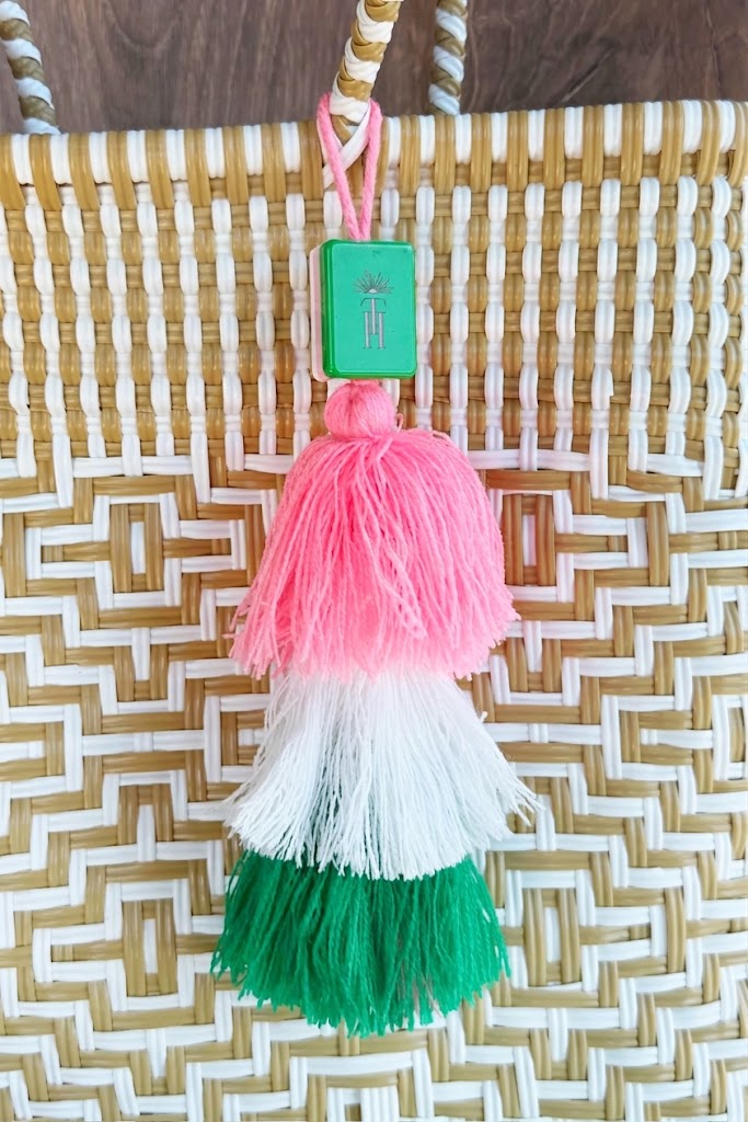 Palm Royale Mahjong Tile Pom Charm