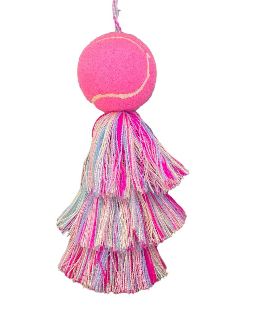 Pink Tennis Ball Pom