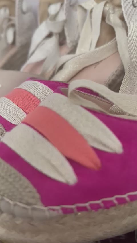 Rosa Coral Citron Espadrilles (Pre-Order)