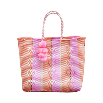 Heart Reflection in Melon / Rose Citron Tote