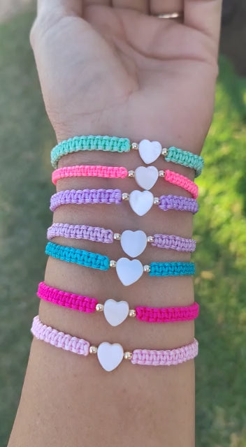 Adults - Mother of Pearl Citron Bracelets - Lila